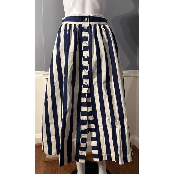 NWT Tuckernuck Awning Stripe Cora Skirt Nautical Classic Preppy SZ XS MSRP $228